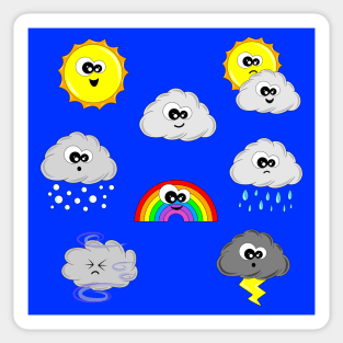 Weather design Sticker